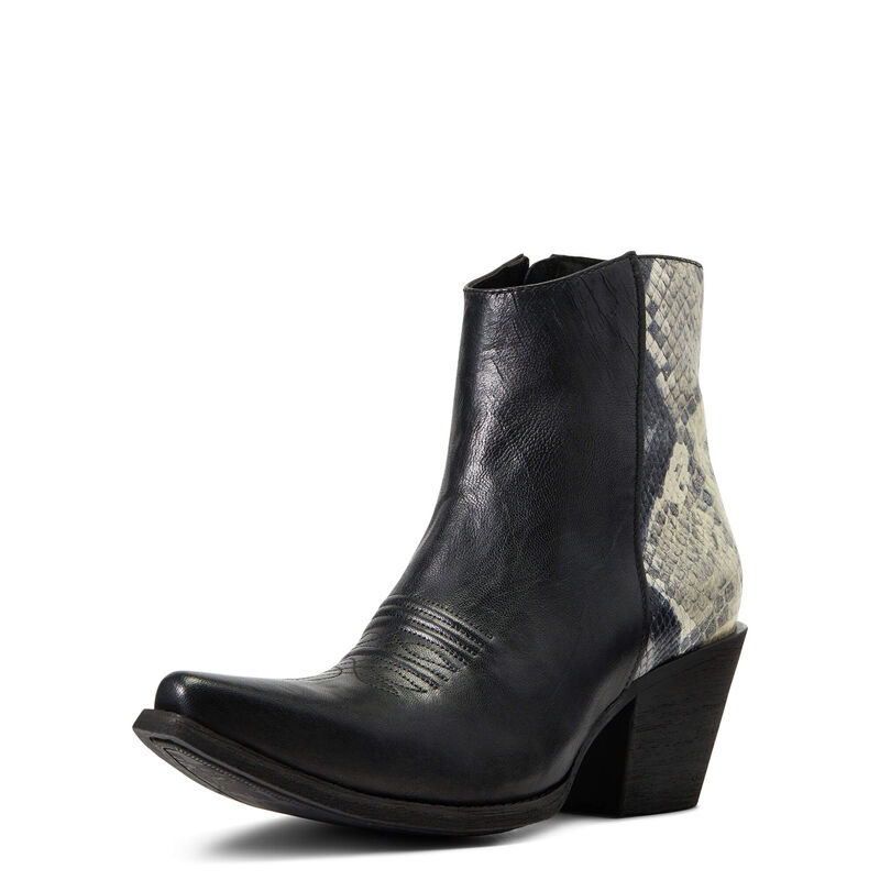 Ariat Westernstiefel Damen - Carmelita Schwarz/Weiß ( YNRCB-6742 )